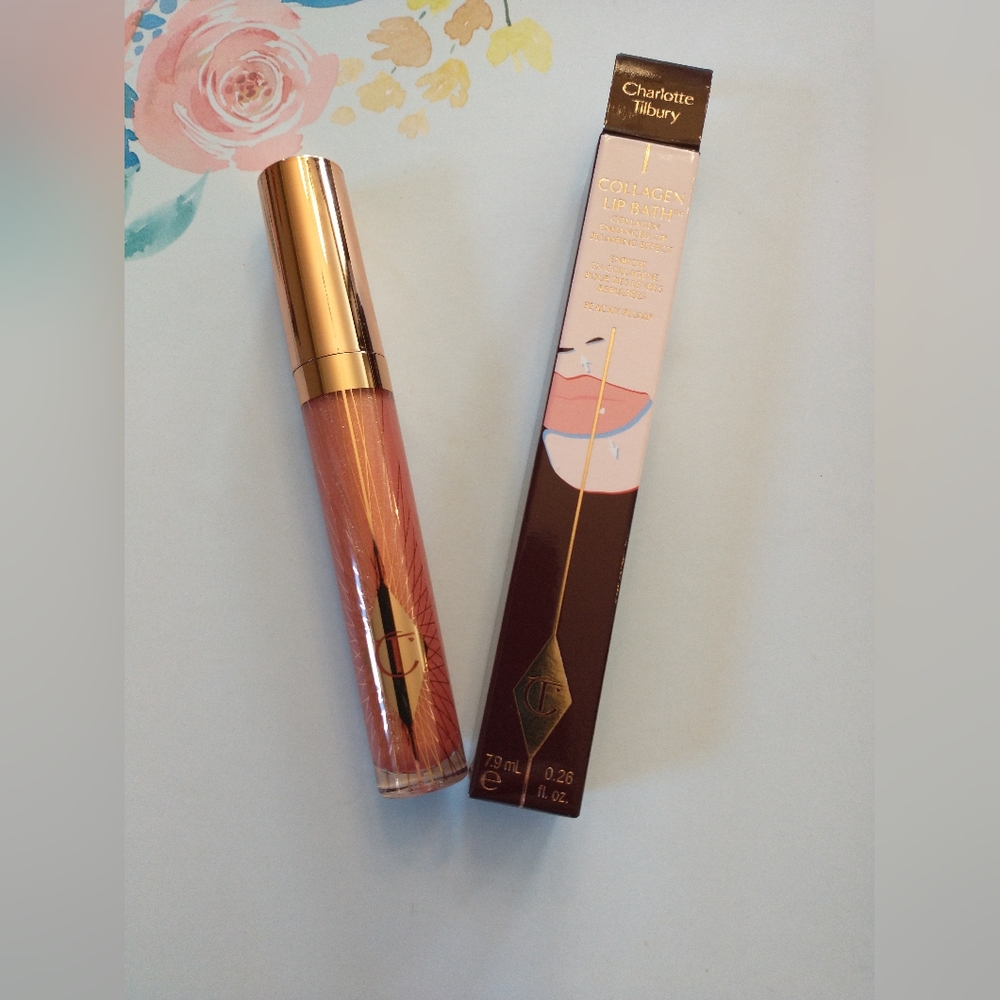 Charlotte Tilbury Collagen Lip Bath In Peachy Plump